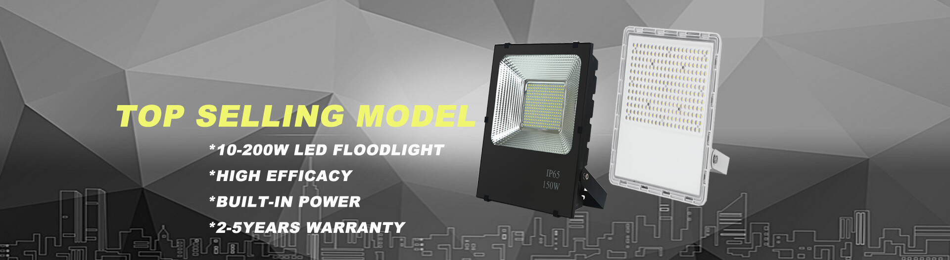 10-200W LED FLOODLIGHT
